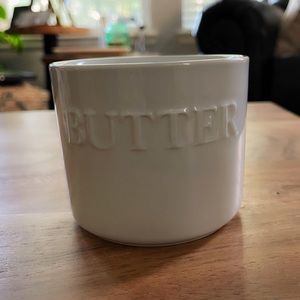 Fitz And Floyd Butter Dish- Vintage- Farmhouse